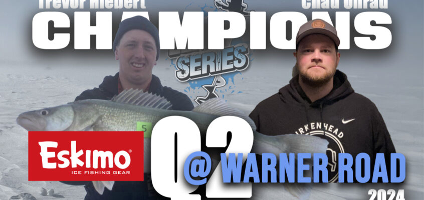 Hiebert and Unrau win the Icebreaker Elite Series Q2 scoring over 40lbs of walleye