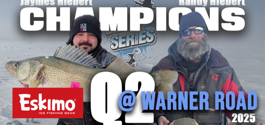 Five Master Angler greenback walleye carry Hieberts to their first Icebreaker Series win